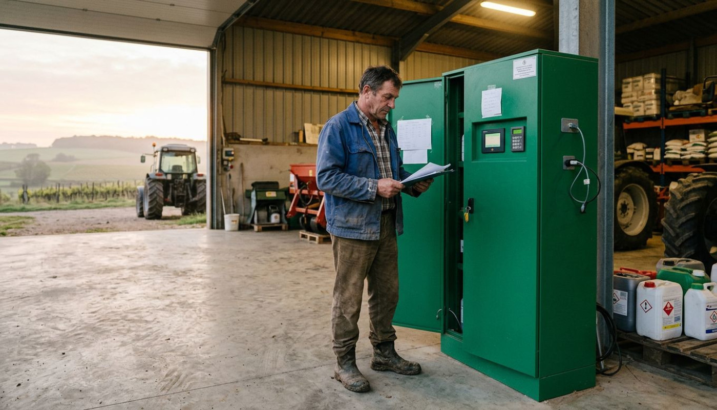 Ce que révèle l’essor des armoires phytosanitaires connectées dans nos campagnes
